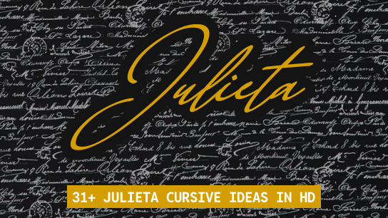 Julieta name signatures
