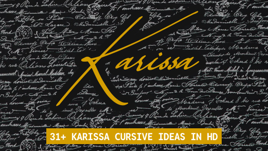 Karissa name signatures