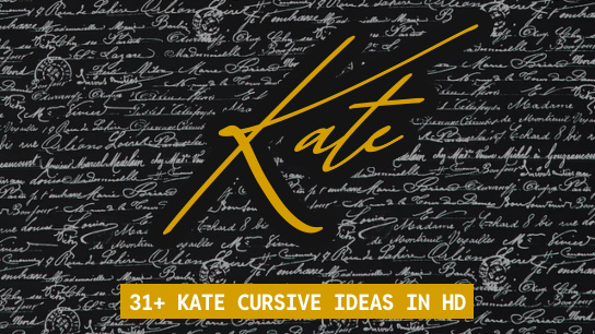 Kate name signatures