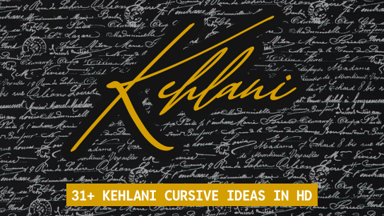 Kehlani name signatures