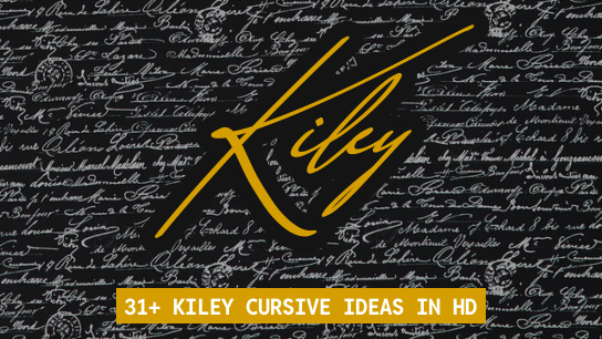Kiley name signatures