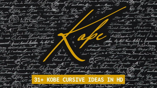 Kobe name signatures