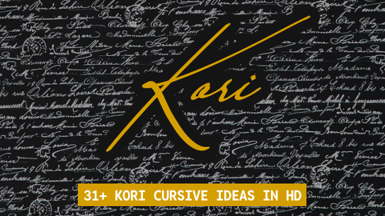 Kori name signatures