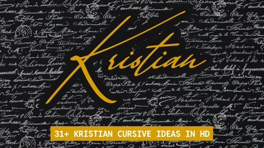 Kristian name signatures