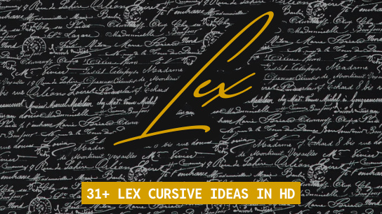 LEX name signatures