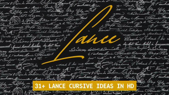 Lance name signatures
