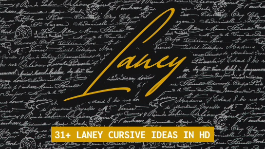 Laney name signatures