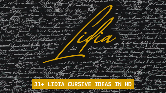 Lidia name signatures