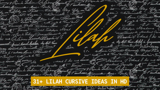 Lilah name signatures