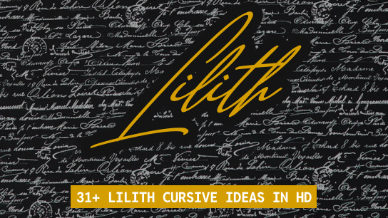 Lilith name signatures