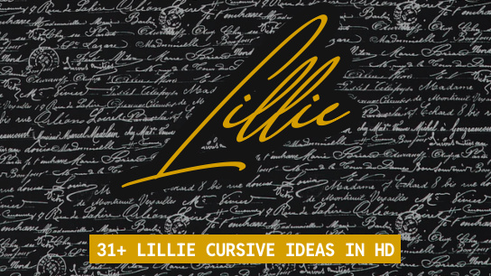 Lillie name signatures