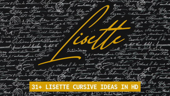 Lisette name signatures