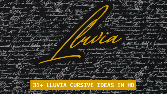 Lluvia name signatures