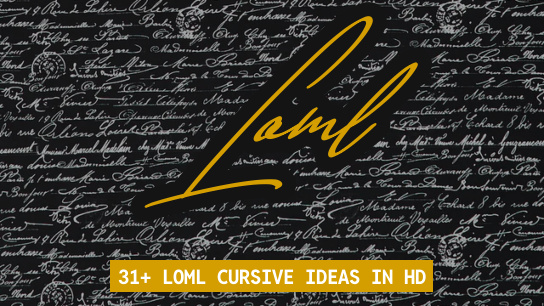 Loml name signatures