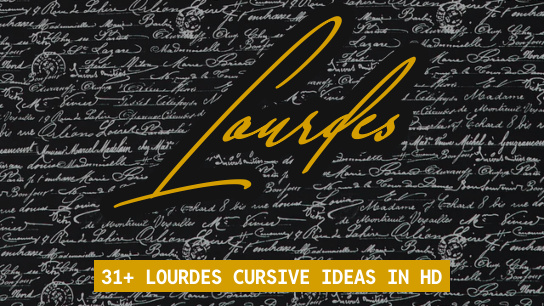 Lourdes name signatures