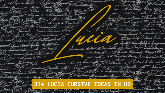 Lucia name signatures