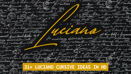 Luciano name signatures