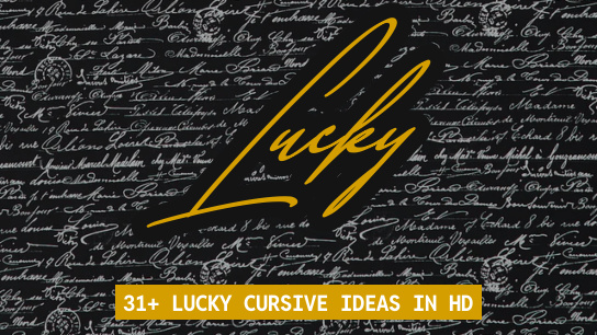 Lucky name signatures