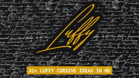 Luffy name signatures