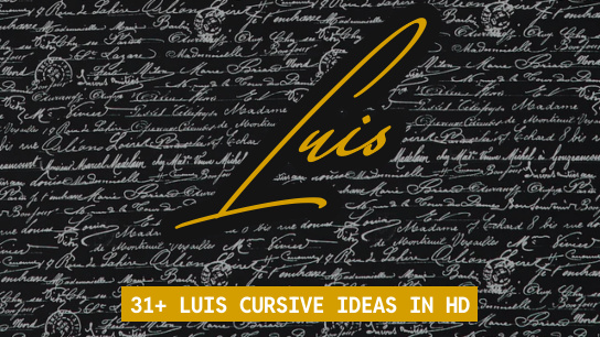 Luis name signatures