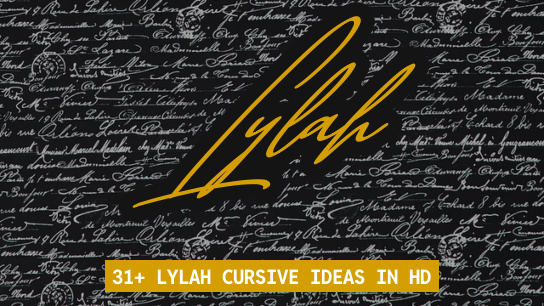 Lylah name signatures