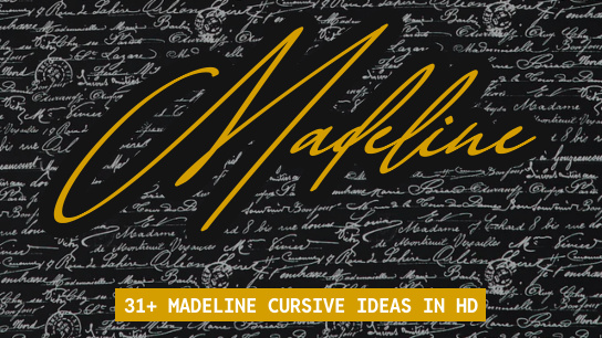 Madeline name signatures