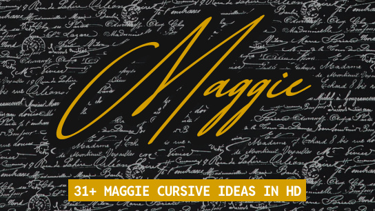 Maggie name signatures