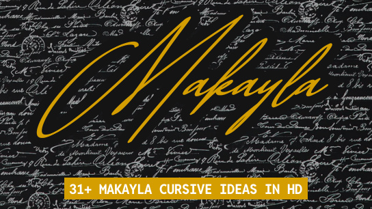 Makayla name signatures