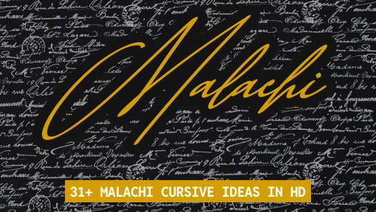 Malachi name signatures