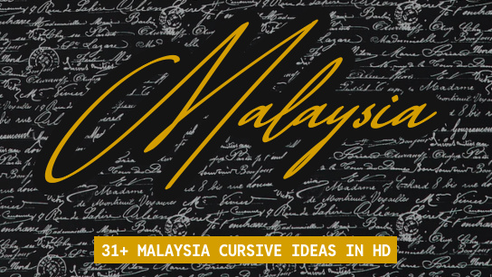 Malaysia name signatures