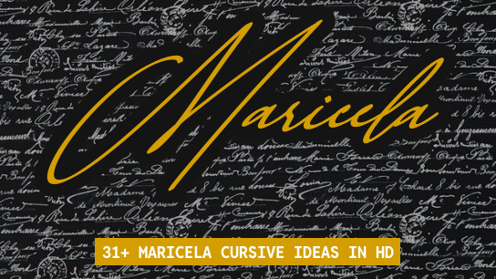 Maricela name signatures