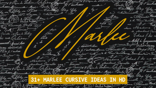 Marlee name signatures