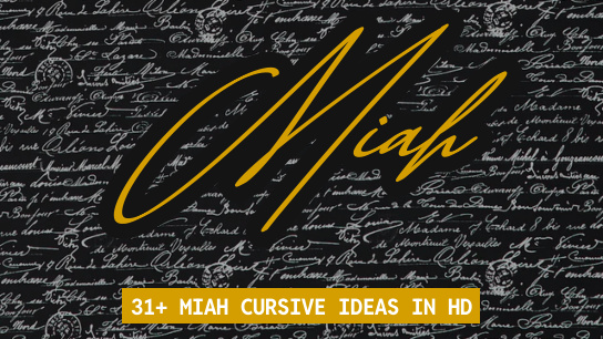 Miah name signatures
