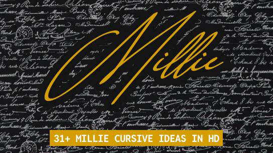 Millie name signatures