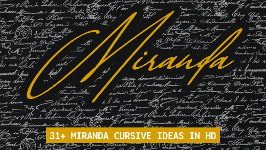 Miranda name signatures