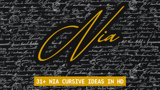 NIA name signatures