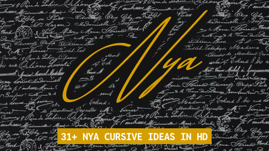 NYA name signatures
