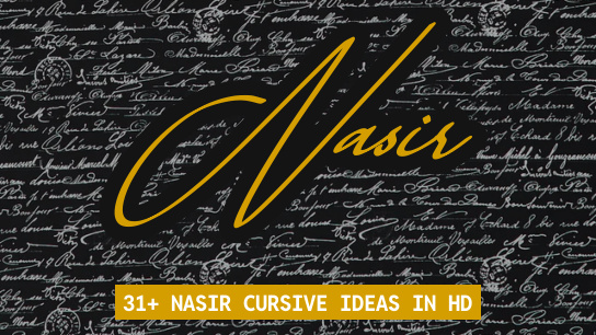 Nasir name signatures