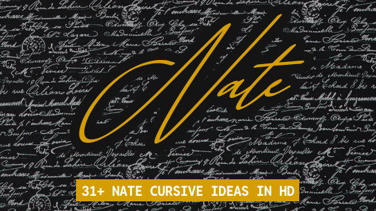 Nate name signatures