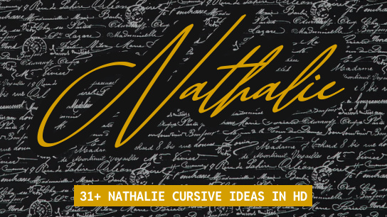 Nathalie name signatures