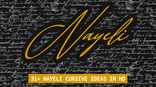 Nayeli name signatures