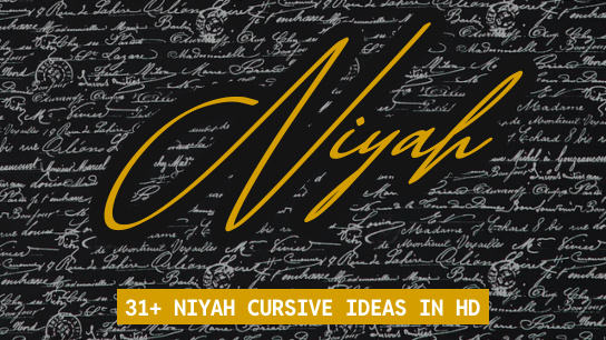 Niyah name signatures