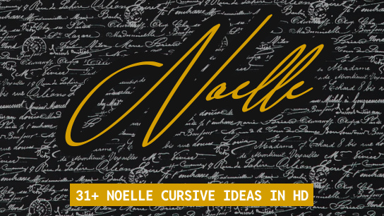 Noelle name signatures