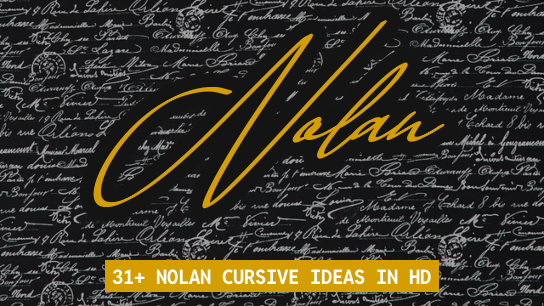 Nolan name signatures