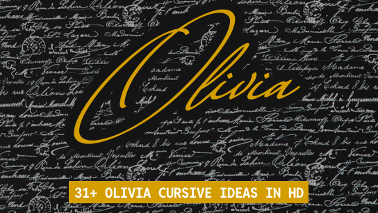 Olivia in Cursive ⚡ | 100+ Signature Ideas 2025