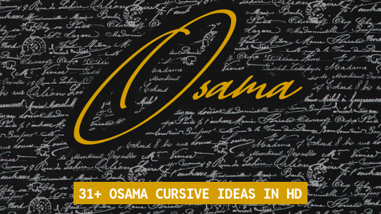 Osama name signatures