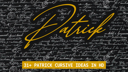 Patrick name signatures