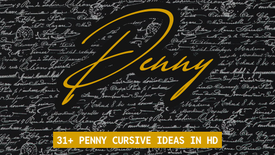Penny name signatures