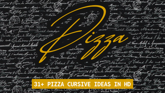 Pizza name signatures