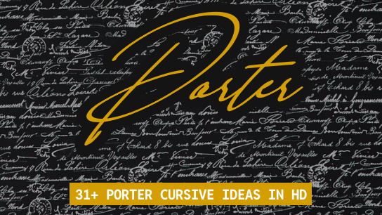Porter name signatures